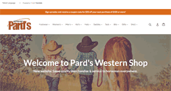 Desktop Screenshot of pards.com